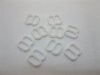 500Pcs White Garter & Bra Strap Sliders 6mm 500Pcs White Garter & Bra Strap Sliders 6mm