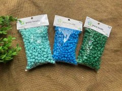 (image for) 6Packs x 500Pcs Barrel Pony Beads Jewelry Making Crafts & Arts