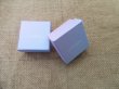 (image for) 12Pcs Square Cardboard Ring Earring Gift Box Display Case