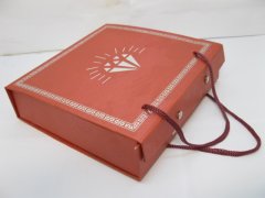 (image for) 10Pcs Red Folding Multi-Purpose Jewelry Display Cases