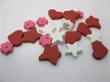 5x300Pcs Plain Color Wooden Beads Assorted be-w-ch17 (image for) 5x300Pcs Plain Color Wooden Beads Assorted be-w-ch17