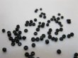(image for) 1Bag X 134000Pcs Opaque Glass Seed Beads 1.5mm Black