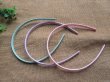 1Pc Macaron Color Thin Headbands Base Hair Bands Hair Loop 8mm (image for) 1Pc Macaron Color Thin Headbands Base Hair Bands Hair Loop 8mm