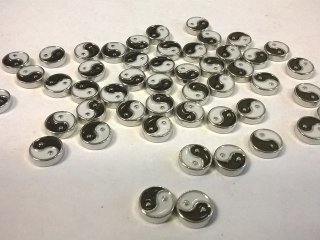 50 pcs YINYANG floating charm