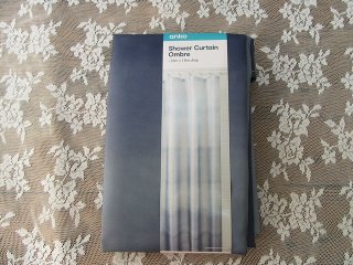 1Pc Shower Curtain Ombre 1.8x1.8m Drop (image for) 1Pc Shower Curtain Ombre 1.8x1.8m Drop