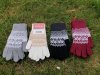 3Pairs Winter Warm Fleece Glove Lined Knit Gloves