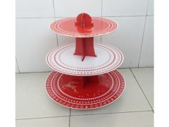(image for) 12X Festive 3-Tier Paper Cupcake Stand Wedding Party Display
