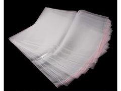200 Clear Self Adhesive Seal Plastic Bag 31x24cm