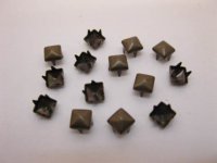 500Pcs Bronze Pyramid Studs 5x5mm Leather Craft