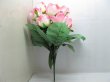 1X Bridal Bouquet Holding Flowers Wedding 12-Heads Pink (image for) 1X Bridal Bouquet Holding Flowers Wedding 12-Heads Pink