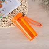6Pcs Plastic Outdoor Sport Protable Cold Water Bottle With Strin