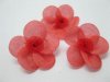 198Pcs Red Hand Craft Flowers Embellishments