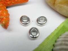 (image for) 100pcs Metal Rain Shape Beads yw-ac-mb88