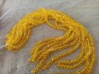 10Strand x 90Pcs Orange Faceted Crystal Beads 6mm