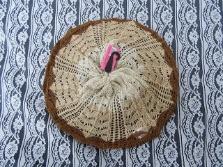 1X Crochet Knit French Beret Beanie Hat