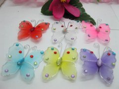 (image for) 100Pcs New Fashion Colourful Rings Mixed Colour