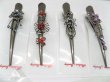 1x12 Chic Designer Flower Rhinestone Hair Clip