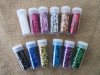 12Pcs x 10g Glitter Shakers Multi Glitter for DIY Scrapbook Maki
