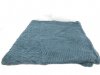 4X Irregular Crochet Shawl Wrap Scarf - Navy Blue