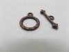 100 Sets Bronze Jewelry Toggle Clasp Size:13mm