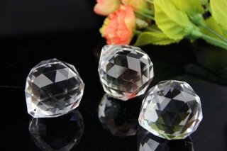 20X Clear Crystal Balls for Suncatcher 20x23mm