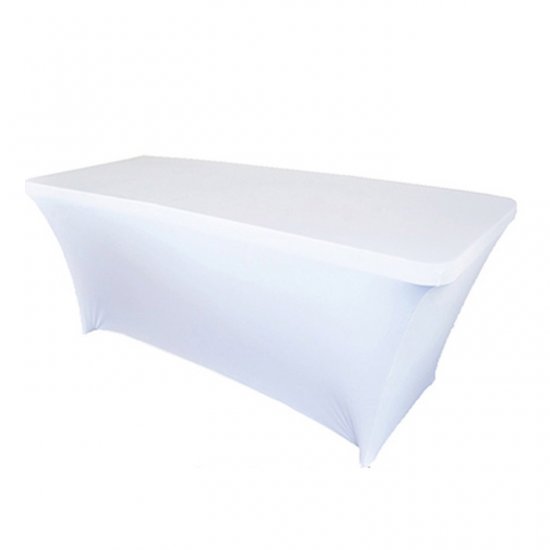 1Pc Stretch Spandex Table Cloth Rectangular Protector Cover - Click Image to Close