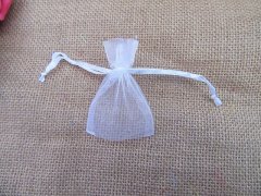 98Pcs White Drawstring Jewelry Gift Pouches 7x5cm jew-b-ch370 98Pcs White Drawstring Jewelry Gift Pouches 7x5cm jew-b-ch370
