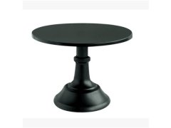 (image for) 1Pc Black Dessert Cake Stand Pedestal Display 25cm Wedding Party
