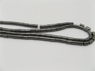 20 Strands Hematite necklaces 5x8mm Column Beads (image for) 20 Strands Hematite necklaces 5x8mm Column Beads