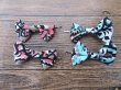 1Sheet X 2Pcs Fabric Bowknot Hair Clips Hairclips Hairpins (image for) 1Sheet X 2Pcs Fabric Bowknot Hair Clips Hairclips Hairpins