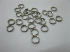 (image for) 500Gram (4400pcs) 6mm Split Rings Jewellery Finding