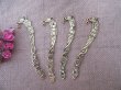 10Pcs Golden Color Kitchen Things Carved Hook Metal Bookmarks