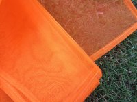 2Pcs Orange Gift Bouquet Wrapper Craft DIY Wedding Party Favor