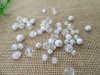 450Gram AB Clear White Faceted Round Loose Beads