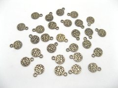 (image for) 350 Charms Round pendants finding 10mm