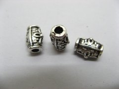 (image for) 50pcs Metal Flower Tube Spacer Beads yw-ac-mt2