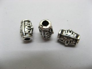 50pcs Metal Flower Tube Spacer Beads yw-ac-mt2 (image for) 50pcs Metal Flower Tube Spacer Beads yw-ac-mt2