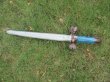 12Pcs Inflatable Sword Blow Up Toy Inflate Kids Party Decor (image for) 12Pcs Inflatable Sword Blow Up Toy Inflate Kids Party Decor