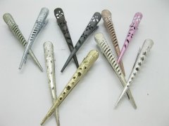 (image for) 1X Frosting Oxhorn Hairclips Hair Clip New