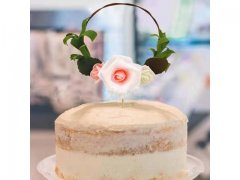 6Pcs Artificial Flower Leaf Cake Topper Decoration Party Supplie 6Pcs Artificial Flower Leaf Cake Topper Decoration Party Supplie