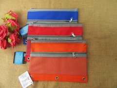 (image for) 6Pcs Zipper Binder Pouch Loose Pouch Pockets Filing Bags Binder 