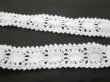 (image for) 1Bagx20Yards White Flower Trim Embellishment 2cm Wide