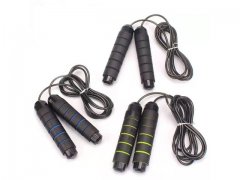 3Pcs Black Skipping Rope Exercise Fitness Sport Outdoor Sponge 3Pcs Black Skipping Rope Exercise Fitness Sport Outdoor Sponge