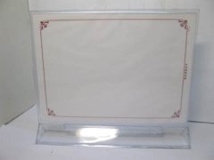 (image for) 10X Acrylic Desk Price /Menu Card Display Holder A4 Size