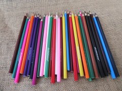 (image for) 36Pcs Colouring Pencil Set Art Supplies Metal Tin Case Sketch Dr