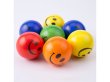 (image for) 12 Anti-Stress PU Foam Smile Face Balls 60mm Mixed