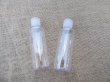 (image for) 12Pcs Clear Barber Comestic Press Bottle 100ml