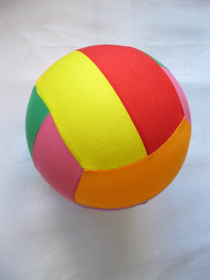 1X Inflatable Beach Garden Volley Ball Rainbow Color - Click Image to Close
