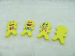 (image for) 36Pkts x 2Pcs Novelty Smiley Face Emoticons Erasers