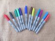 4x12Pcs Brilliant Permanent Marker Watercolor Pens Office Use
